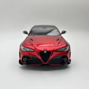 OTTO: 18 Alfa Romeo Giulia GTAM Metal Red Resin Car Model - Picture 1 of 9