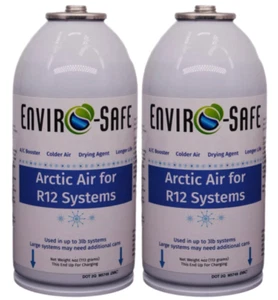 Arctic Air for R12, Auto AC Refrigerant Support, 2 Can Kit - Picture 1 of 6