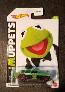 2021 Hot Wheels Disney The Muppets 1/5 Classic Nomad Kermit the Frog - Picture 1 of 3