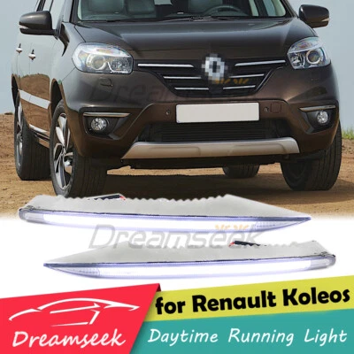 Светодиодный дневной светильник дневного света для Renault Koleos Facelift Mdoel 2011-14 белая противотуманная лента - Изображение 1 из 4