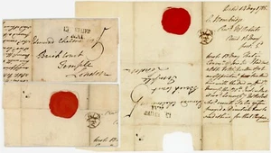 1785 LETTER SHIFF NAL 137 MILEAGE WOMBRIDGE to CHALMER 5d POST - Picture 1 of 4