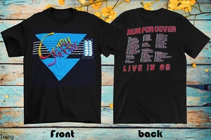 2 Sides Gary Moore Run For Cover Live In 85 Shirt Black Unisex S-5XL 1H0301 - Picture 1 of 3