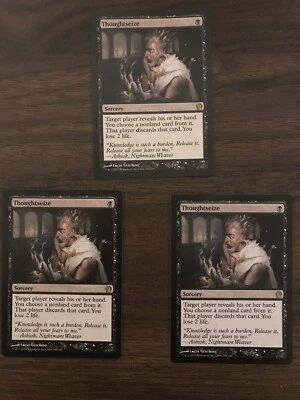 MTG Thoughtseize x3 - Image 1 of 2