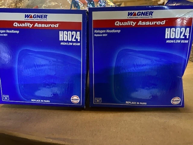 (2) WAGNER H6024 ГАЛОГЕННЫЕ ФАРЫ ФАРЫ ФАРЫ ФАРЫ 7 «СТЕКЛО H/L луч - Изображение 1 из 1
