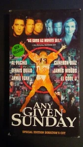 Any Given Sunday Special Edition Director's Cut (1999, used VHS, good condition) - Bild 1 von 3