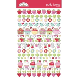 Doodlebug ~ BERRY SWEET ~ Pegatinas hinchadas - Imagen 1 de 1