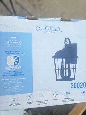 Luz linterna de porche exterior Foto 1 de 2