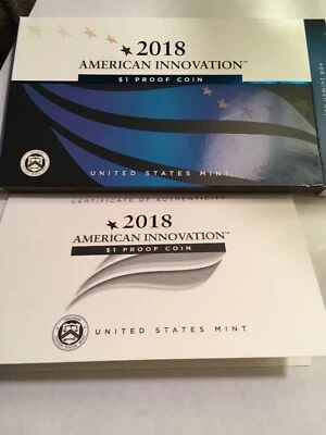 American Innovation 2018 $1 Proof Coin Set With Box And COA  - Image 1 of 4