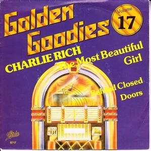 CHARLIE RICH The Most Beautiful Girl & Behind Closed Doors PICTURE SLEEVE 45 NEW - Picture 1 of 3