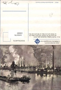 230840,Reklame Werbung Aral Das Ruhrgebiet Nr. 6 Stadt Fabrik Text - Picture 1 of 1