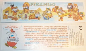 RARITÄT!! Beipackzettel PYRAMIAO IRLAND 1998 Warntext ...3 years TOP Zustand - Bild 1 von 3