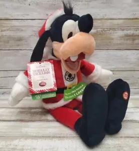 Hallmark Christmas Disney Totally Ticklish Goofy With Sound And Movement - Picture 1 of 7