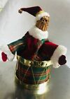 Yorkshire Terrier Christmas Music Box Decoration