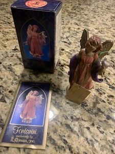Celeste The Angel Ceramic Painted Figurine Fontanini LE 1998 Roman Inc. - Picture 1 of 1