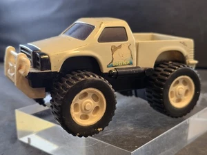 Vintage Pressed Steel 5 1/2" Tonka Beach Patrol Metal 4x4 Friction Driven Pickup - Picture 1 of 7