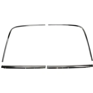 Dynacorn M1651 Reproduction 1968-1974 Chevy Nova Rear Window Molding Kit - Picture 1 of 4