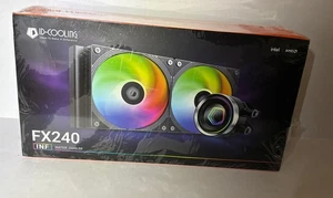 Nowa uszczelniona chłodnica wody procesora ID-COOLING FX240 INF AMD i INTEL - Zdjęcie 1 z 5
