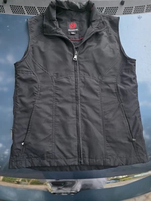 Womens SCOTTEVEST Black TEC Utility Travel Vest Sz M - Image 1 of 4