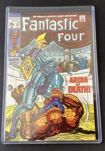 Fantastic Four #93 1969 VF+ Marvel Comic with Toploader - Picture 1 of 16