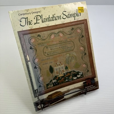 The Plantation Sampler Canterbury Designs 1987 Donna Vermillion Giampa Pattern - Image 1 of 4