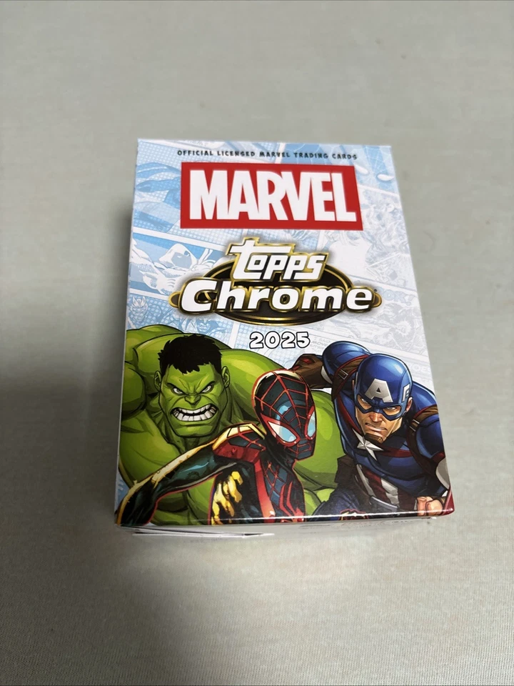 Topps Chrome Marvel 2025 Value Box - Imagen 1 de 4
