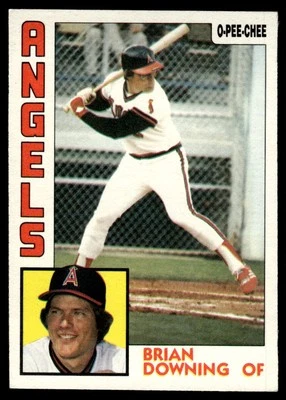 1984 O-Pee-Chee Brian Downing California Angels #135 - Image 1 of 2