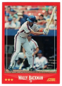Wally Backman - New York Mets (MLB) 1988 Score Baseball # 303 Mint - Picture 1 of 1