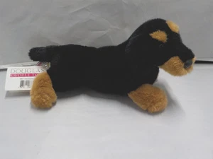 DOUGLAS CUDDLE TOYS PLUSH MINI DACHSHUND 12" NOSE TO TAIL NEW WITH TAG - Picture 1 of 6