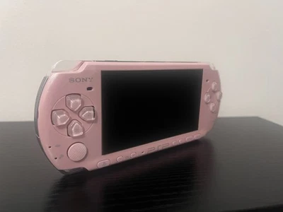 Sony PSP 3000 Slim Blossom Pink System New Battery Tested Working B Grade - Image 1 of 4