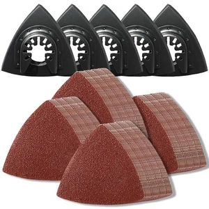 145 Multi Tool Sandpaper Kit for attaching Most Oscillating Tool Sanding Pads... - Picture 1 of 7