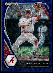 2021 Panini Prizm Draft Kaleidoscope PDP66 Peyton Wilson /15 Royals