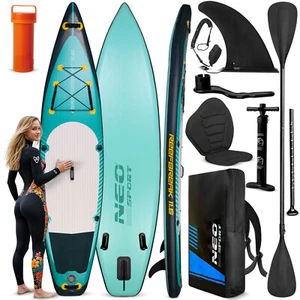 NEO-SPORT Aufblasbar Stand Up Paddle Board SUP Board KommplettSet 350 cm - Bild 1 von 13