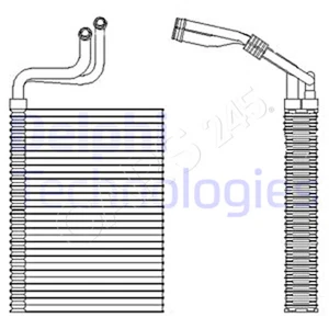 DELPHI AC Evaporator For BMW E81 E82 E87 E88 E90 E91 E92 E93 03-13 64119256346 - Picture 1 of 1