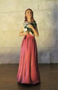 St. Agatha Statue 4 inch Resin Gift Boxed Prayer Card - Picture 1 of 4