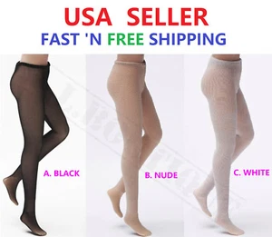VERYCOOL 1/6 scale sexy Lace Mesh Stockings for 12'' Female Figure Doll - Picture 1 of 4