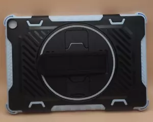 ROISKIN - Funda para Amazon Fire 10 2023 - Azul teniente - Soporte giratorio y correa - Imagen 1 de 4