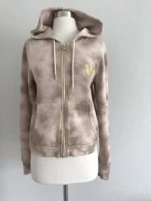 SUDADERA TRUE RELIGION BREND JEANS ALGODÓN POLIÉSTER BOLSILLOS CON CAPUCHA TALLA S/P Foto 1 de 4