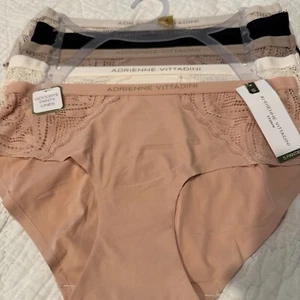 Adrienne Vittadini Womens Brief Underwear Panties Nylon Spandex 5-Pair Small - Picture 1 of 13