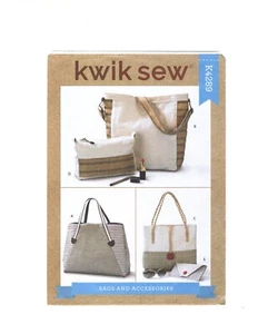 Sewing Pattern for Shoulder and Hand Bags Kwik Sew Pattern K4289 Uncut F/F - Picture 1 of 3