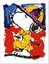 Tom Everhart " Prada Puss " Peanuts Snoopy Lithographie Main Signée