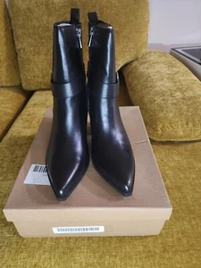 Steve Madden Lakelynn pelle nera TAGLIA 11 - Foto 1 di 7