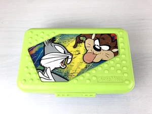 Spacemaker (2000) - Looney Tunes Pencil Box - Bugs Bunny & Tasmanian Devil - Picture 1 of 7