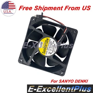 A90L-0001-0509 9WF1224H1D03 SANYO DENKI SANACE120W 3-Pin 24V 0.32A Cooling Fan - Picture 1 of 3