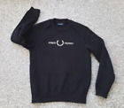 Fred Perry men's sweatshirt sweater black size S excellent condition