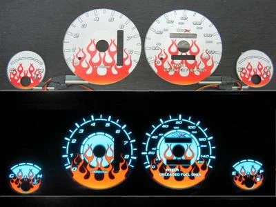 94-01 Acura Integra LS/RS AT Automático Llama Cara Blanca Inversor Brillo Inverso Foto 1 de 4