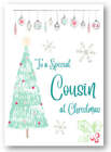 Second Ave Cousin Christmas Tree Xmas Holiday Festive Greetings Card