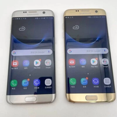 Samsung Galaxy S7 Edge G935F Original Unlocked 32GB 12MP NFC Android Smartphone - Image 1 of 4