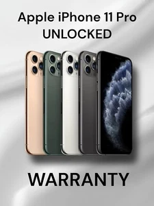 Apple iPhone 11 Pro Unlocked AT&T, T-Mobile, Verizon, all Carriers - Picture 1 of 19