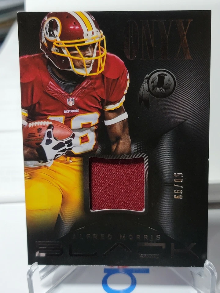 Alfred Morris 2013 Panini Black Onyx Materials #50/99 Washington Football Team - Image 1 of 3
