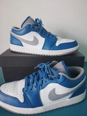 Talla 8 - Jordan 1 Low True Blue Cement Foto 1 de 4